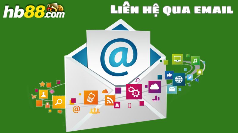 Phương thức liên hệ qua email cũng là một cách nhanh chóng cho người chơi sử dụng